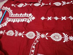 Elegant Embroidered Kurta Set