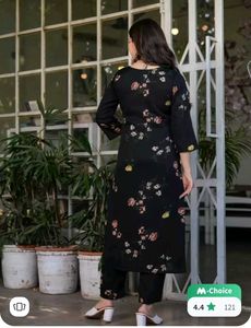 Black Kurta Set