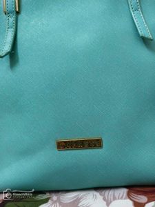 Caprese Turquoise Satchel Bag