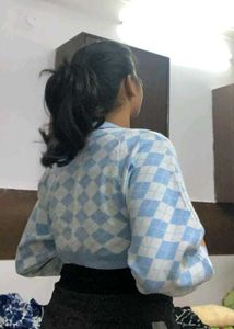 Crop Sleaves Cardigen ✨