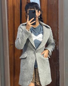 Women  Grey Coat