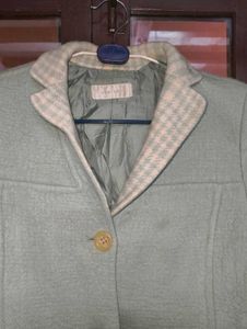 Elegant Mint Green Coat