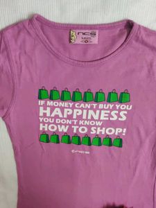 Cute Mauve Graphic Tee