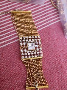 Statement Gold Bracelet