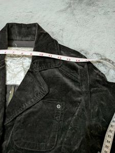 Velvet Belted Jacket