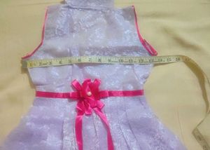 White Princess frock ☑️