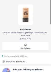Original Huda Beauty Foundation
