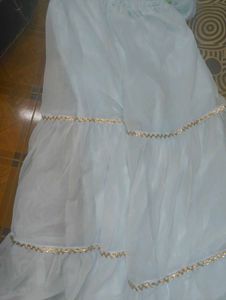 Elegant Sky Blue Salwar Suit Set