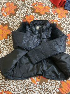 Stylish Black Puffer Jacket