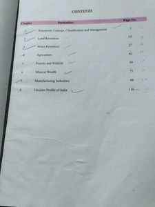 Class 10th Geography Textbook