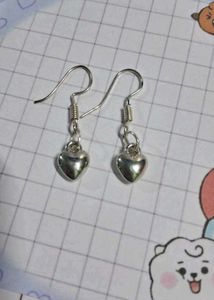 Heart Drop Earrings