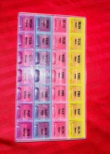 Medicine Grid Cell Organizer