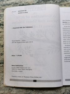 Workbook on A Collection of ICSE Poems and Short Stories