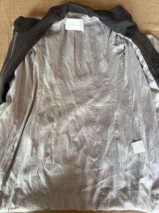 Elegant Grey Trench Coat