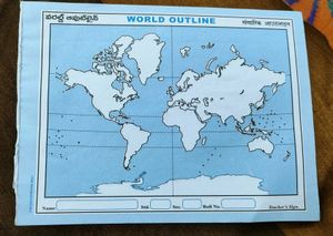 🌸World Outline Maps🌸