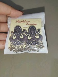 Peacock Design Earrings