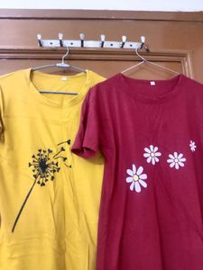 Cute Graphic Tees - Bundle of 2