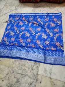 marvadi style blue saree