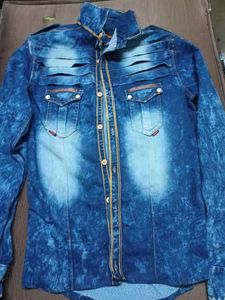 Unique Denim Shirt 4000coin
