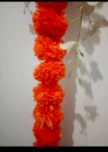 10 String Artificial Flower Ornge,Yellow -Ornge m