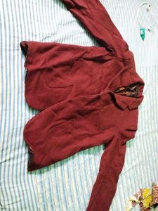 Maroon Blazer