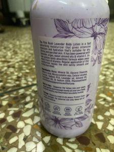 Lavender body lotion