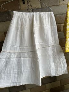 Yellow Embroidered Kurta Sharara Set