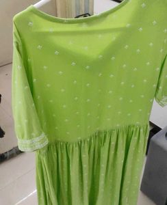Lime Green Dress