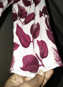 Floral Print Kurta