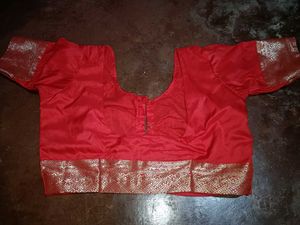 Pure Banarasi Red Saree