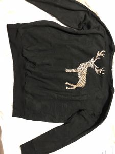 Oversize Black Tee