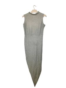 Women's Grey Asymmetric Western Dress