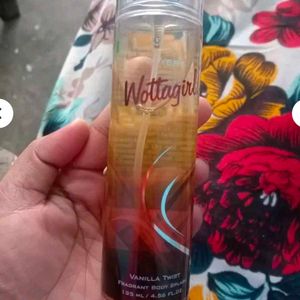 Wottagirl Vanilla Twist Body Spray