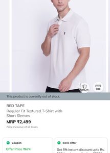 RedTape Pink Polo Shirt