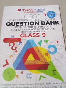 Question Bank Grade 9 English