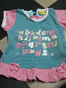 Top Cum Frock For Baby Girl