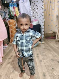 Boy&#39;s Checkered Shirt &amp; Jeans Or Joggers