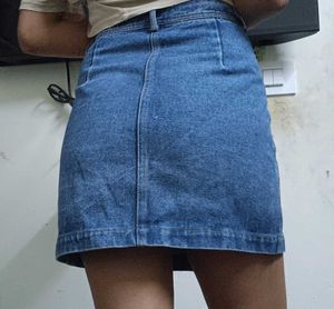 ​Denim Mini Skirt