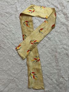 Silky y2k Corset Top with Scarf