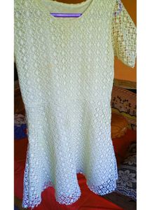 Ivory Lace Dress