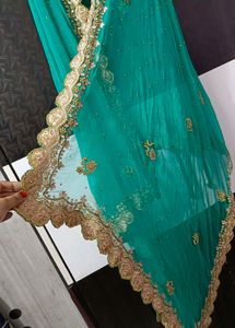 Green Kurta Suit Set