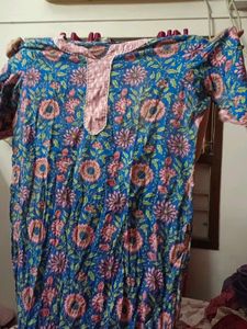 Floral Print Kurta