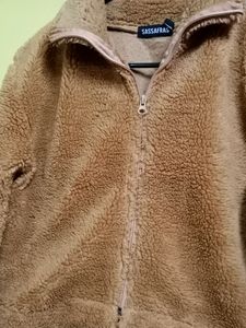 Sassafras Faux fur Crop Jacket