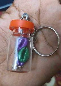 Cute Bottle Keychain