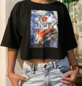 Cropped T-shirt