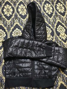 Crop Puffer Jacket.