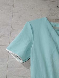 Mint Green Wrap Dress