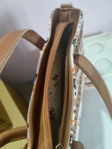 White Ethnic Bag