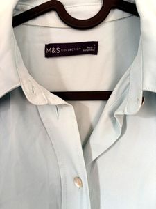 Vintage Style Blue Shirt