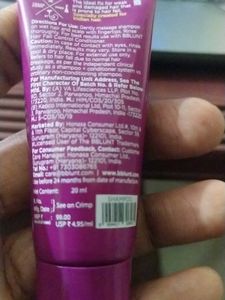 bblunt hairfall control shampoo